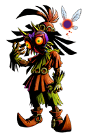 File:Skull Kid (Zelda - Majora's Mask) - SSB Brawl Sticker.png