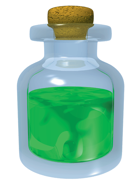File:Green Potion - OOT64 render.png