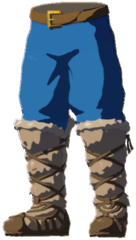 File:Archaic Warm Greaves (Blue) - TotK icon.png