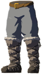 File:Archaic Warm Greaves (Gray) - TotK icon.png