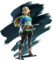 Zelda as she appears in Breath of the Wild