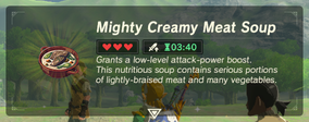Mighty Creamy Meat Soup