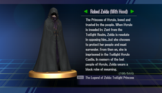 Robed Zelda (With Hood): Randomly obtained.