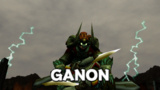 Ganon rises (Ocarina of Time)