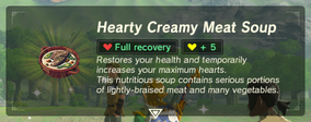 Hearty Creamy Meat Soup