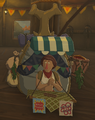 Beedle at the Outskirt Stable in Tears of the Kingdom