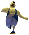 Sabooro from the Nintendo 64 Version of Ocarina of Time