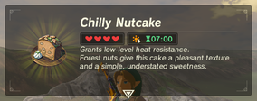 Chilly Nutcake - BotW