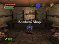 Bombchu Shop from the Nintendo 64 version of Ocarina of Time