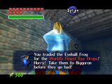 Link obtaining the Eye Drops in Ocarina of Time (N64)