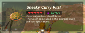 Sneaky Curry Pilaf