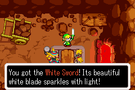 Link obtaining the White Sword