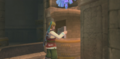Link inserting the Emerald Tablet into an altar