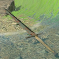 Breath of the Wild Hyrule Compendium picture of a Rusty Claymore.