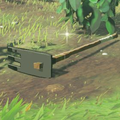 Breath of the Wild Hyrule Compendium picture of the Farming Hoe.