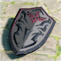 Breath of the Wild Hyrule Compendium picture of a Royal Guard's Shield.