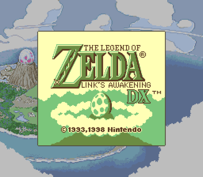 File:Title Screen - LADX Super Game Boy.png