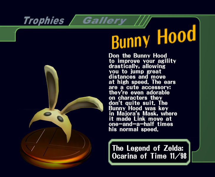 File:Bunny Hood - SSB Melee Trophy 111 with text.png