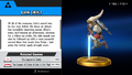 Link (Alt.) trophy from Super Smash Bros. for Wii U