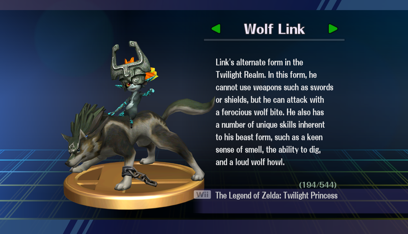 File:Wolf Link - SSB Brawl Trophy with text.png