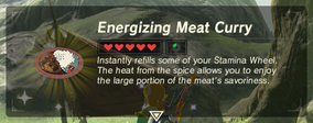 Energizing Meat Curry