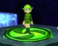 Saria as Sage of Forest in Ocarina of Time 3D