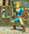 Link with Lucky Ladle and Pot Lid (DLC)