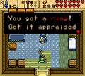 The Master Diver will give Link a Magical Ring