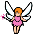 Fairy Spell Fairy transforms Link into a diminutive fairy that can fly over obstacles and through locked doors. Link is given the spell after acquiring the Water of Life from the Moruge Swamp to save a sick child in the Harbor Town of Mido