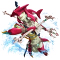 Key art of Sidon with a pair of Ceremonial Tridents from Age of Calamity