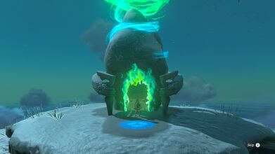 Link opens shrine
