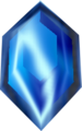 Blue Rupee Ocarina of Time (N64) Get Item model