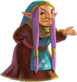 Impa artwork from A Link Between Worlds.
