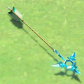 Breath of the Wild Hyrule Compendium picture of the Ice Arrow.