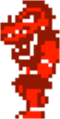 Red Daira Sprite from The Adventure of Link