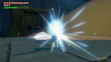Link hit the ball of light back at Phantom Ganon