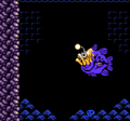 Screen of the fight in Angler's Tunnel from Link's Awakening DX