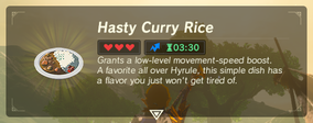 Hasty Curry Rice