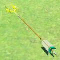 Breath of the Wild Hyrule Compendium picture of the Shock Arrow.