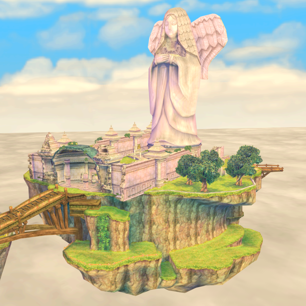File:Isle of the Goddess from SE - Skyward Sword Wii.png