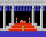 Sleeping Zelda I in The Adventure of Link