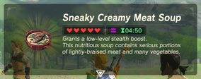 Sneaky Creamy Meat Soup