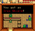 Acquire the Iron Shield or Mirror Shield