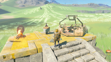 Find Impa just northeast of New Serenne Stable