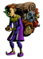 Happy Mask Salesman (Majora's Mask): Ups Leg Attacks by 9. Can be used by Link, Zelda, Ganondorf and Toon Link.