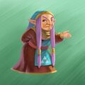 Original artwork of Impa from A Link Between Worlds