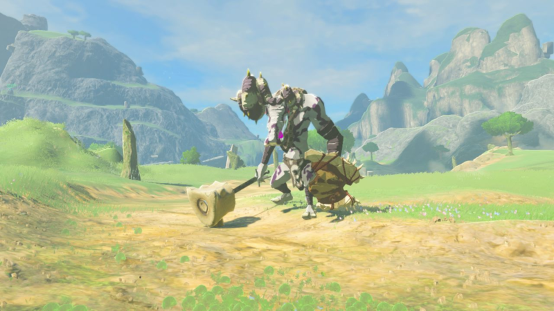 File:Silver Moblin - TotK Compendium Full.png