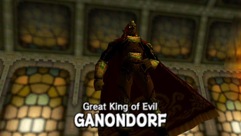 File:Ganondorf title - OOT64.png