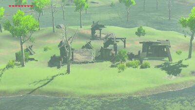 Goponga Village pre-Calamity - Zelda: Breath of the Wild