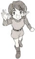 Saria as seen in the Ocarina of Time Manga